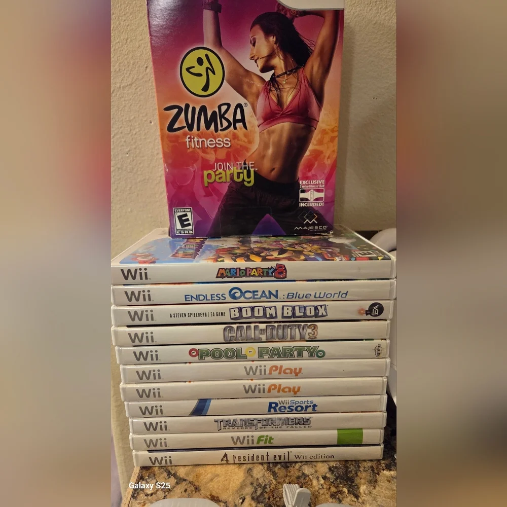 Nintendo Wii Console And Accessories